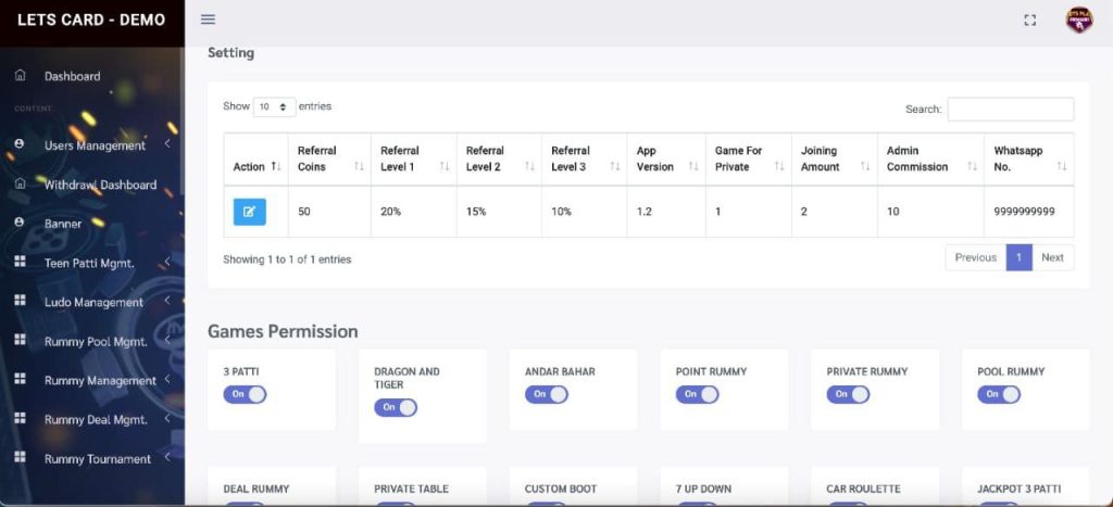 图片[12]-【首发】印度棋牌电子源码系统9款游戏/印度扑克/龙虎斗/内外之站/拉米/轮盘-970kk