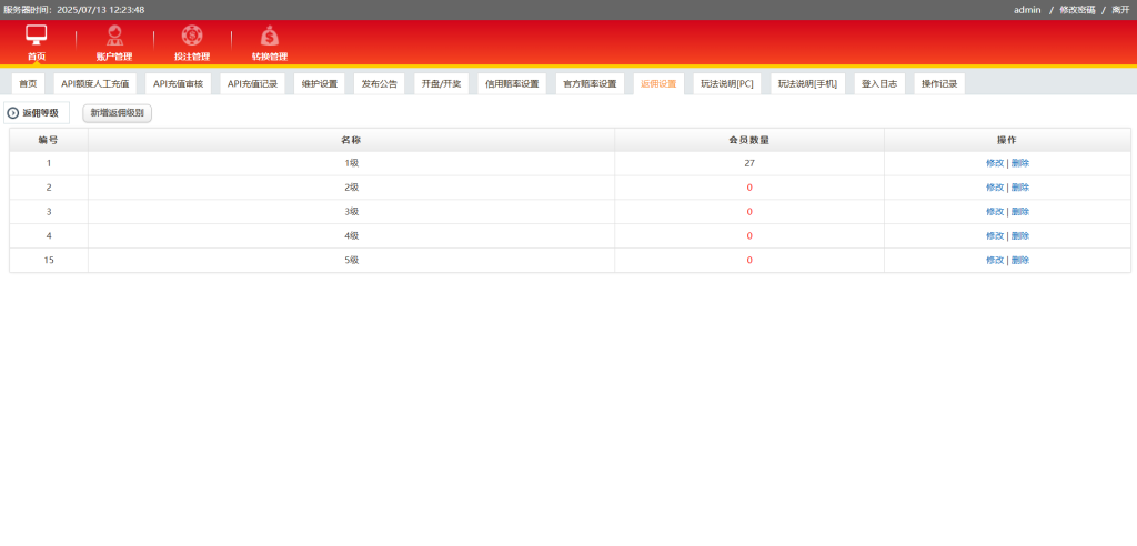 图片[16]-运营版IG彩信用盘源码/现金网系统/SG138源码/彩票信用盘源码/视频开奖动画+传统+官方双玩法 支持API线路输出+独立商户+独立代理+后台可控-970kk