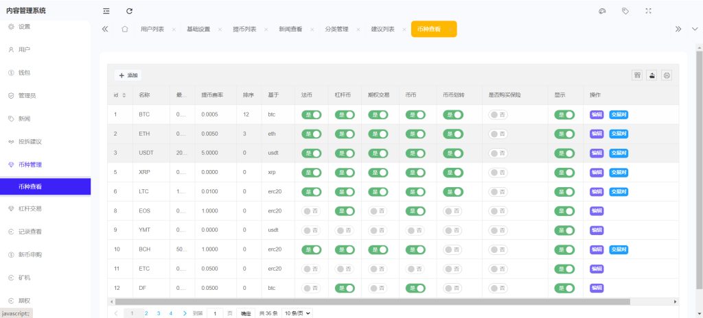 图片[20]-PNYX多语言交易所源码/前端vue纯源码/合约交易+期权交易+币币交易+杠杆交易+矿机+锁仓挖矿+新币申购+NFT盲盒+双币理财-970kk