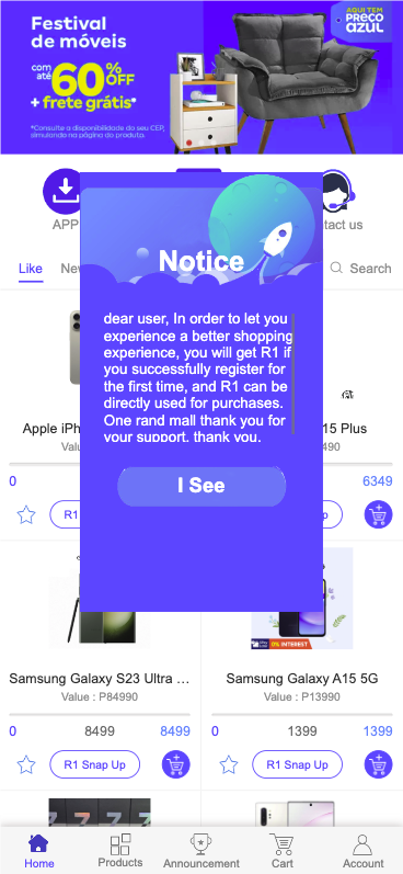 海外版多语言 YunGou云购夺宝源码/海外版一元购系统/多语言云购竞猜-970kk